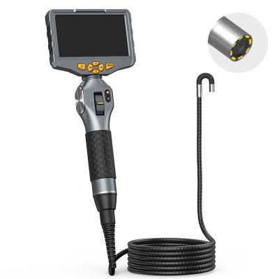 China Waterproof 20 Meters Hold Screen Endoscope Camera 4.3 Inch 720p Endoscope 8mm Inspection Snake Industrial Handheld Camera 2.4