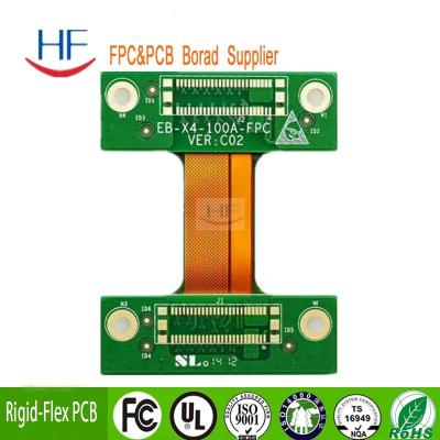 China ODM LED-Schnelldreh-Flex-PCB-Schaltplattenhersteller 1,2 mm zu verkaufen