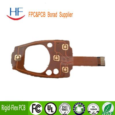 China 2 Layer Rigid Flexible PCB Circuit Board 4MIL Customized for sale