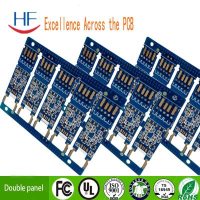 Cina Lead Free Multilayer PCB Circuit Board Custom Blue Solder Mask Fr4 Base Material in vendita