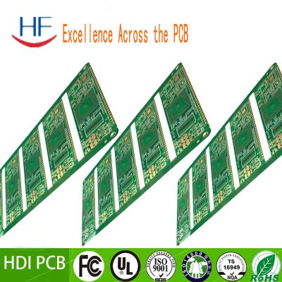 China Meerschaal Fr4 0,8 mm HDI Rigid Printed Circuit Board Te koop