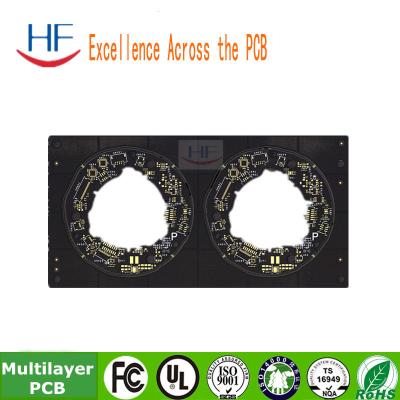 Cina Black Oil 4 Mil Multilayer PCB Print Circuit Board KB FR4 Base Material in vendita