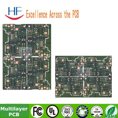 Cina Green Solder Mask Multilayer PCB Circuit Board 6 Layer Fr4 Base Material 1OZ multilayer pcb design in vendita