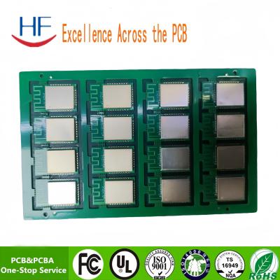 China 0.8mm  Green Oil Immersion Gold  Bluetooth Module Half Hole Board Pcb Pcba for sale