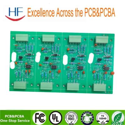 China Green Solder Mask PCB Assembly With Automated Assembly And HASL Surface Finishing for sale