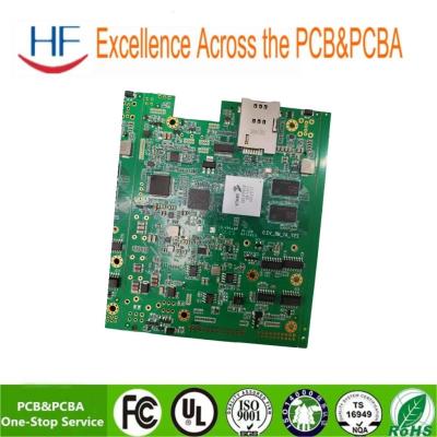 China PCBA Printed Circuit Board Assembly 1.6mm Green High TG Reflow Soldering And Hand Soldering for sale