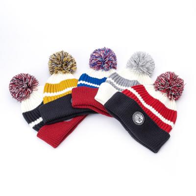 China Common Stylish Outdoor Winter Running Acrylic Warm Knitted Beanie Hats For Adults for sale