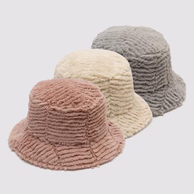 China Comfortable Fashionable Fashion Polyester Warm Foldable Adult Bucket Hats Luxury Fisherman for sale