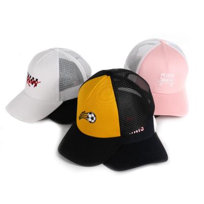 China JOINT High Quality Men's Plain 5 Seller Pink Embroidered Motorsport Motorsport Racing Blank Trucker Mesh Cotton Baseball Cap Hat for sale