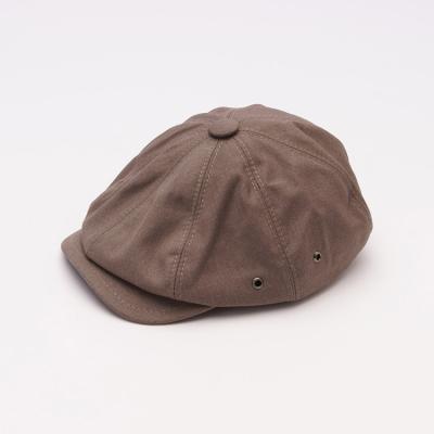 China Fashion Comfortable Outdoor Men Vintage Canvas Polyester Vintage Flat Newsboy Ivy Cap Hats for sale