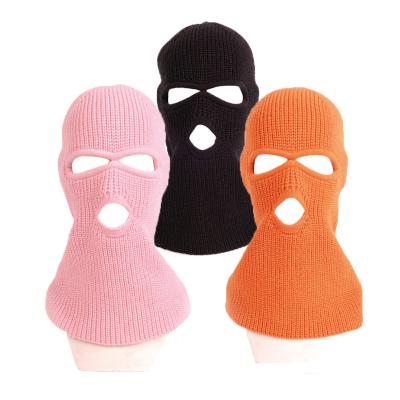 China Logo Embroidered Full Face Crochet Custom Wholesale COMMON Ski Mask Balaclava for sale