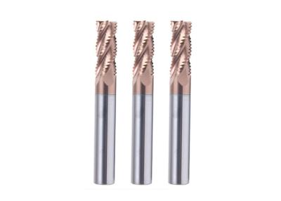 China Endmills factory price milling cutter with TiAN coating tungsten carbide roughing HRC55 4f end mill for metal for sale