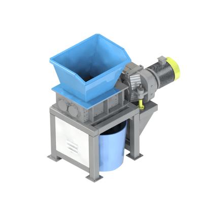 China Recycled Industry Double Shaft Recycling Machine Frozen Fish Chicken Mini Shredder On Hot Sale for sale