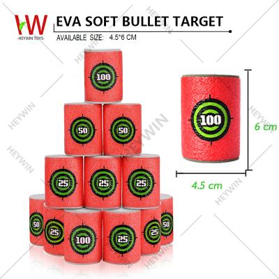 China Other Generic 6pcs EVA Bullet Target Dart Foam Toy Gun Toy Soft Gun Accessories Bag Shoot Dart 6cm (6Pcs/Set) (HM19A) for sale