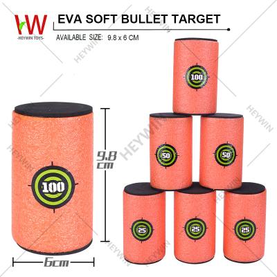 China Other Generic 6pcs EVA Bullet Target Dart Foam Toy Gun Toy Soft Gun Accessories Bag Shoot Dart 10cm (Large Size) (6Pcs/Set) (HM19B) for sale