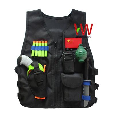 China Adjustable Elite Tactical Vest For Kids Outdoor Game Combat Equipment Elite Battle Game Kids Gift (HM7A) HM7A for sale