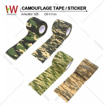 China Other DIY Camouflage Retractable Tape Outdoor Toys Bike Sticker (HM14C) for sale