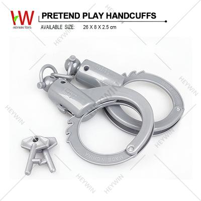 China Pretend Game Toys Plastic Toy Handcuffs Children Toys Police Set (HM12C) 26*8*2.5 cm for sale