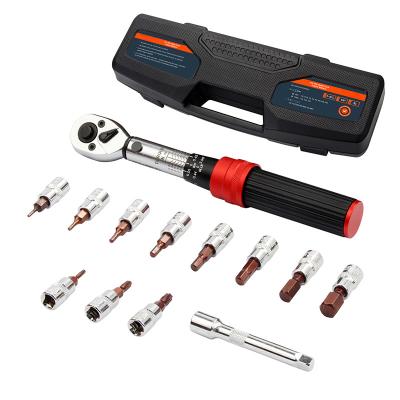 China Promotion Fixed Square 1/4 Inch Drive Click Torque Wrench Set For Mountain Road Bike for sale