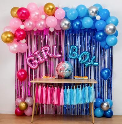 China Eco-Friendly Pastel Tassel Balloons Party Decorations Garland Arch Kit Boy Girls Secret Party Decorations Wholesale for sale