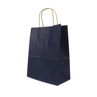 China Recyclable Reusable Natural Black Paper Bag Reusable Natural Black Paper Bag Customized Customized Shopping Bags With Logos for sale