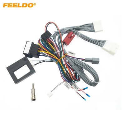 China Car 16 PIN Stereo Power Wiring Harness Canbus Cable For Renault Megane II (04-07) Reserve Original Car Radio for sale