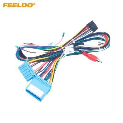 China Car 16 Pin Stereo Media Player Navi Wire Harness For 2002-2007) Honda Accord 7G Audio Power Cable Adapters ( for sale