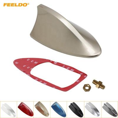 China For decoration & Auti-static Universal Waterproof Car Radio Fin Roof Shark Antenna Decorative Purpose Only Antenna With FM/AM Radio Function for sale