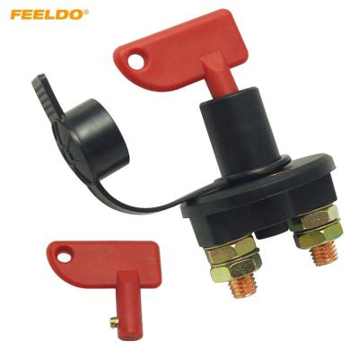 China Auto Truck Boat Battery Isolator Disconnect Cut Out Power Kill Switch With Removable 2-Key DC12V/24V 5703 for sale