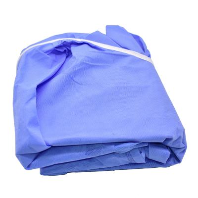 China SMS or PP+PE Biodegradable Customized Professional High Quality Disposable Surgical Hospital Isolation Gown High Quality Surgical Gown for sale