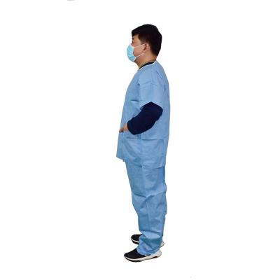 China Hospital Wholesale Medical Uniform Reversible Scrubs for Hospital Disposable Scrub Suits Henan Yoshield Medical Products Co., Ltd Ozone for sale