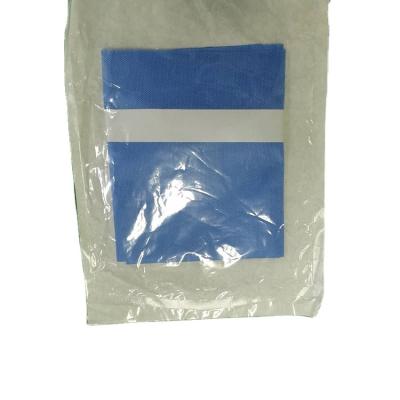 China 45g SMS Eye Drapes With Fluid Collection Pouches Ophthalmic Surgical Sheets Drapes for sale