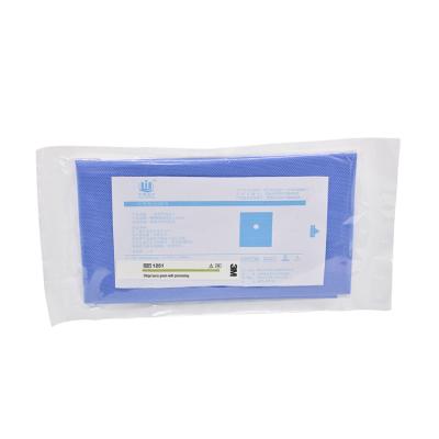 China PP + PE Surgical Drape Disposable Products Best Selling Blue for sale