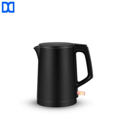 China 360 Degree Rotating Electric Kettle Business Stainless Steel Base Portable Auto Shut Off Water Kettle for sale