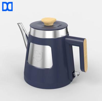 China 360 degree low price rotation cheap food grade 304 stainless steel anti-scald electric coffee pot 1L for sale