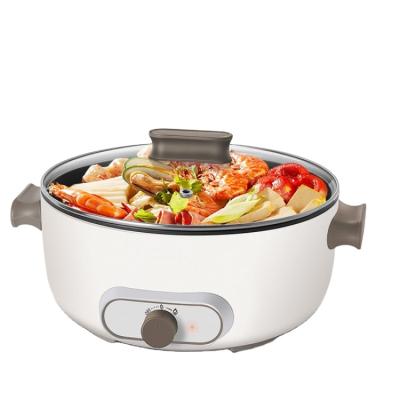 China Hot Selling Stainless Steel Pan Cooking Hot Pot Frying Electric Hotel Power Adjustment Food Steamer Pot for sale