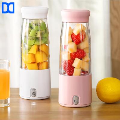 China Hot Selling Portable Car Stainless Steel Blade Juicer 304 300ml Low Noise Orange Machine For Personal for sale