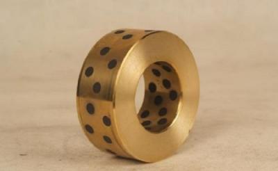 China Embed Solid Lubricating Low Friction Bushing , Non Standard Bearing Maintenance Free for sale