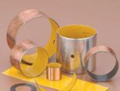 China Engineering Machinery Use Sliding Shaft Bearing , Grease Lubricated POM Bushings for sale