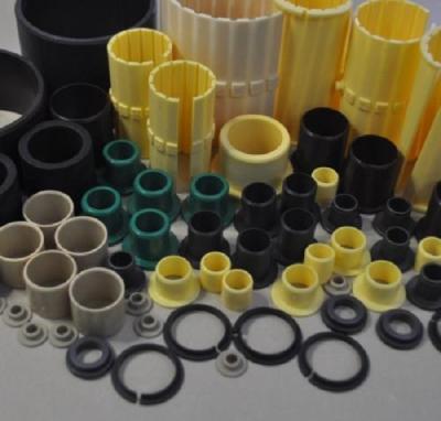 China High Strength Plastic Plain Bearings Customizable Size Lead Free Anti Fatigue for sale