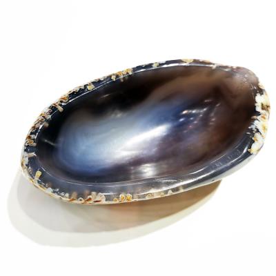 China Wholesale Natural Treasure Bowl Natural Agate Crystal Quartz China Agate Raw Crystals For Home Decoration for sale