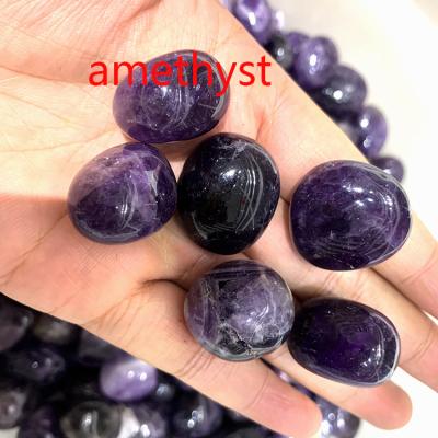 China Wholesale Natural Stone Tumbled Stone Rock Quartz Gravel Donghai Crystal Tumbled Stone Healing Natural For Healing for sale