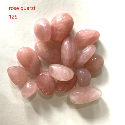 China Wholesale Natural Stone Tumbled Stone Rock Quartz Gravel Donghai Crystal Tumbled Stone Healing Natural For Healing for sale