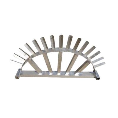 China 2'' 15s F shape display racks factory price special effects for fireworks mortar racks FPA0007 for sale