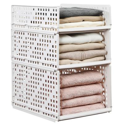 China Viable Wardrobe Clothing Pants Storage Layering Rack for sale