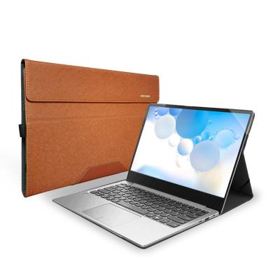 China Business CPU Leather Hard Shell Cover 15.6 Inch Laptop Protective Case For Dell XPS 15 9500 Series for sale