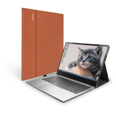 China Business PU Leather Hard Shell Cover 15 Inch Laptop Protective Case For Samsung Galaxy Book Ion for sale