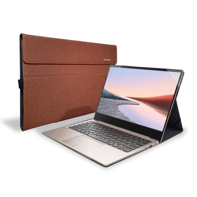 China Business PU Leather Hard Shell Cover 14 Inch Laptop Protective Case For Lenovo Yoga C940 / C740 for sale