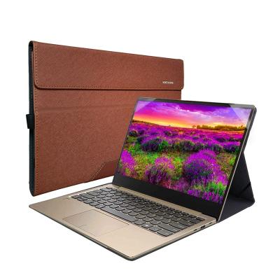 China Business PU Leather Hard Shell Cover 13 Inch Laptop Protective Case For Samsung Galaxy Chromebook XE930QCA for sale