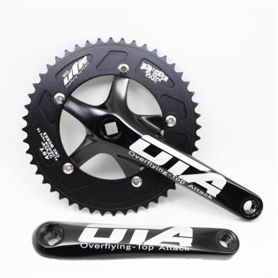 China Cruisers OTA 48T 130 BCD Road Bike Single Speed ​​Gear Crankset Bike Fixed Crank Set Bike Chainring Sprocket for sale